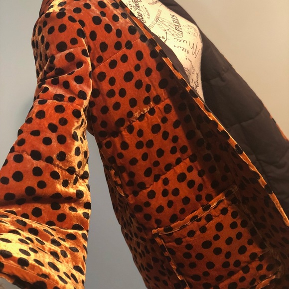 SOLD!NWT MADEWELL WRAP VELOUR JACKET 😍😍 - Picture 5 of 7